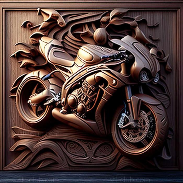 3D модель Triumph Speed Triple (STL)